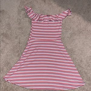 Off the shoulder dress